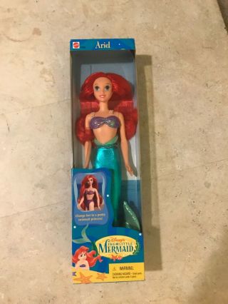 1997 Disney Vintage Princess Ariel Little Mermaid Barbie Doll Mattel 17595 Nrfb