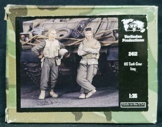 $9.  99 Nr Figure Blowout Verlinden 2412 1/35 Resin U.  S.  Tank Crew Iraq