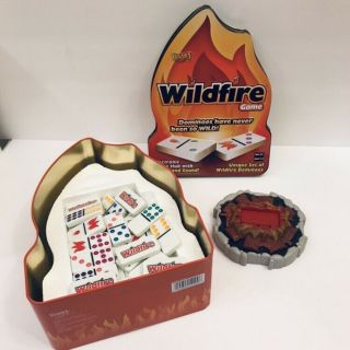 Wildfire Dominoes Electronic Hub Light Sound Fundex Game Tin Wild Fire Domino 2