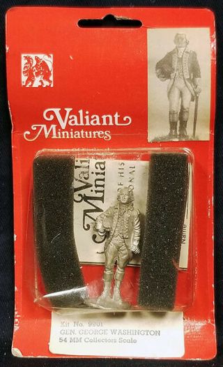 $9.  99 Nr Figure Blowout Valiant 9901 54mm Metal General George Washington