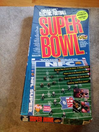 1997 Tudor Games Nfl Electric Football Bowl Xxxii Broncos Vs Packers