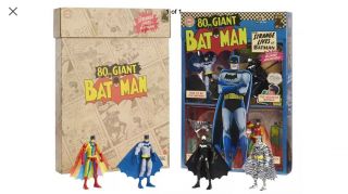 2019 Sdcc Mattel The Strange Lives Of Batman Action Figure Multipack