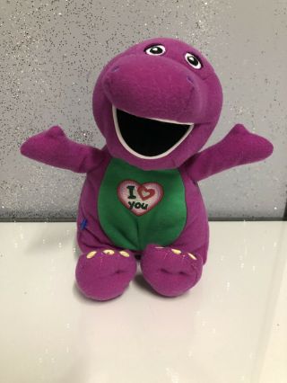 Barney Plush Singing " I Love You " Song 9 Inches