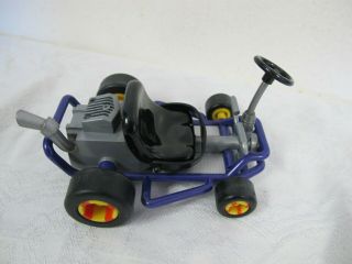 1999 Nintendo Toy Biz Mario Kart Wario Car Purple