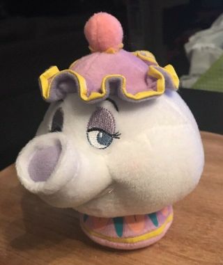 Disney Mrs Potts Plush Stuffed Toy Beauty And The Beast 7 "