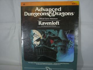 Advanced Dungeons & Dragons I6 Ravenloft 9075 Ad&d Tsr 1983