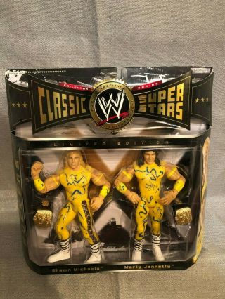 Wwf Wwe Classic Stars The Rockers Collector Series 2004 Limited Rare Hbk