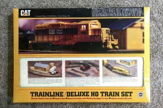 Walthers Trainline Deluxe Ho Train Set Norscot Collectible Ltd Ed.  Caterpillar