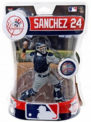 Gary Sanchez York Yankees Imports Dragon Mlb Baseball Action Figure 6 "