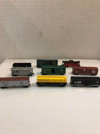 Susquehanna N Scale Freight Car Set X9 Assorted Styles And Brands