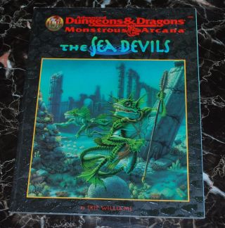 Ad&d 2e Monstrous Arcana The Sea Devils