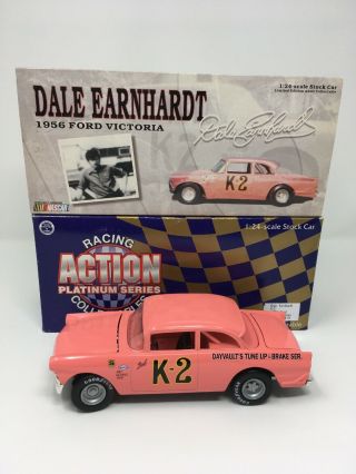 1:24 Nascar Action Die Cast Dale Earnhardt Sr K - 2 1956 Ford Victoria