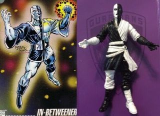 Marvel Legends Custom In - Betweener - Sentry Thanos Captain Kree Galactus Silver