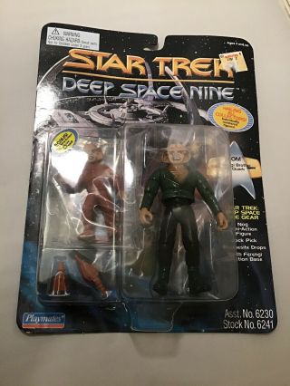 Star Trek Deep Space Nine Ferengi Rom With Bonus Mini Action Figure Nog 6241