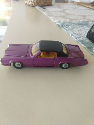 Dinky Toys 175 Cadillac Eldorado Made In England 1/43 Scale Purple