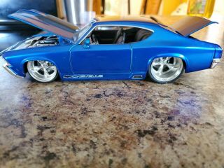 Jada Bigtime Muscle 1969 Chevrolet Chevelle Ss 69 Custom Chevy 1:24