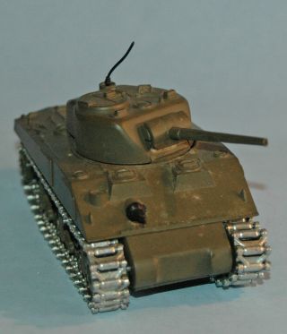 Vintage 1984 Solido France U.  S.  Army Ww2 Sherman M - 4 A3 Tank 5 " Die Cast