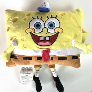 Spongebob Squarepants Pillow Pets,  Pee Wees,  Nickelodeon 11 Inches