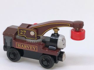 Wooden Railway Thomas & Friends Train Tank Engine Harvey Crane