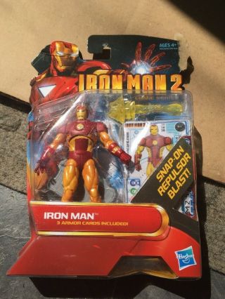Marvel Universe Iron Man 2 Comic Iron Man Snap On Repulsor Blast 30