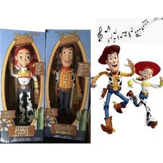 43cm Toy Story 3 Talking Woody Jessie Buzz Lightyear 30cm Action Figures Toy