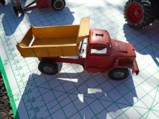 2 Old Hubbly Toys From The Past Dump Truck And Trailer