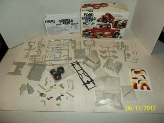 Mpc Ford Double Flip Pickup Truck 38591 1:25 Scale Model Kit Y42