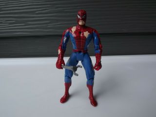 1995 Vintage Marvel Toy Biz Spider Man Battle Action Figure