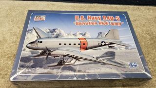Vintage Minicraft U.  S.  Navy R4d - 5 " Operation High Jump " 1:144 Scale Boxed