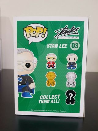 Funko Pop - Stan Lee Superhero - NYCC Convention Exclusive - Limited to 1500 4