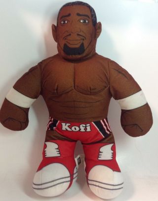 Kofi Kingston Plush Mattel 2012 Brawlin 