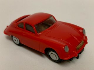 Triang Minic Motorway Porsche 356 Red Slot Car