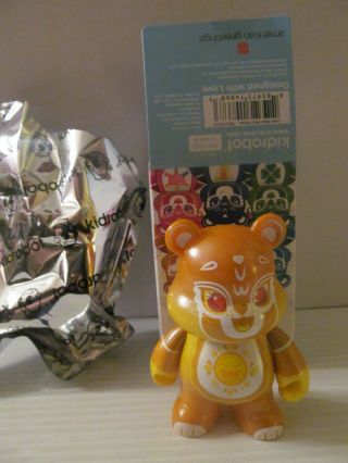 Kidrobot - Care Bears - Funshine Bear - 3 - Inch Mini - Opened