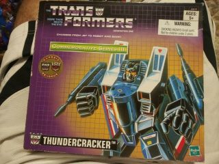 G1 Transformers Thundercracker Reissue Misb Commemorative Series 3 2002