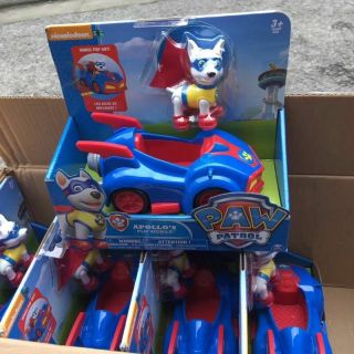 Toy For Kid 2 - 5 Year Patrol Pup Apollo Mobile Vehicle & Action Figure Bnib