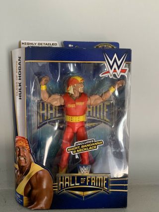 Mattel Wwe Elite Hulk Hogan Hall Of Fame Class Of 2005 Target Exclusive Moc.