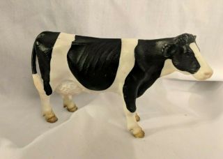 2000 Holstein Cow Schleich Black & White Dairy Milk Farm 5” Figure