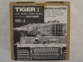Modelkasten Sk - 4 Tiger I Late Model Spare Tracks For 1/35 Scale Model Kit