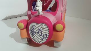 MY LITTLE PONY Star Song Mobile Stage Party Bus Van Pink Orange Car Hasbro 2007 4