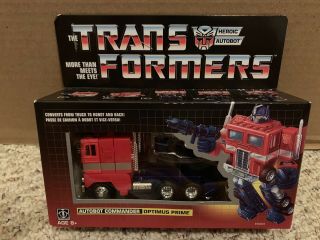 Transformers Optimus Prime G1 Reissue Box A