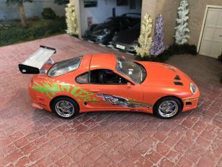 1/24 1/25 Amt Fast And Furious Toyota Supra Built