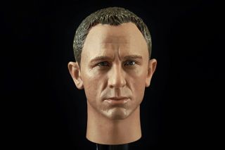 1/6 James Bond 007 Daniel Craig Head Sculpt Clothing P99 Sean Connery Hot Toys