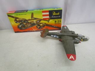 Vintage Revell North American B - 25 Mitchell Giant Bomber Airplane