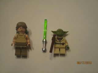 Lego Star Wars Yoda And Luke Mini Figure 75208 Yoda 