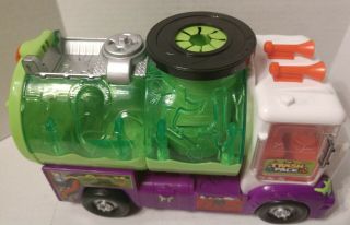 The Trash Pack Green Purple Garbage Sewer Truck Moose Toys Rare 4
