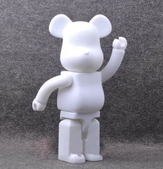 28cm/11in Bearbrick 400 Diy White Pvc Action Figure Toy Be@rbrick Gifts Toys