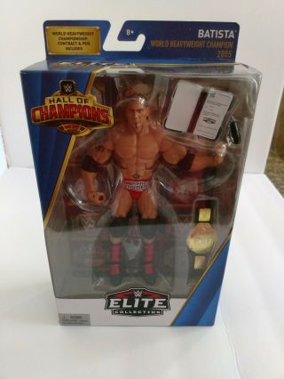 Wwe Mattel Elite Hall Of Champions Batista Figure Look