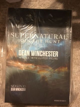 Qmx Dean Winchester 1:6 Scale Articulated Figure Supernatural