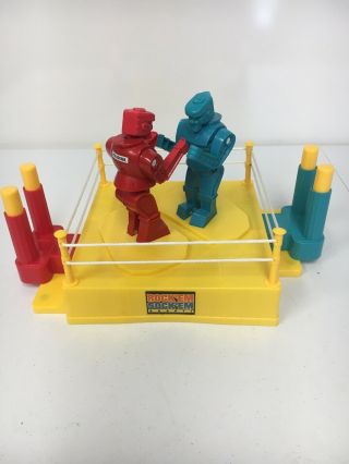 Rock Em Sock Em Robots 2001 Classic Vintage Boxing Toy Game