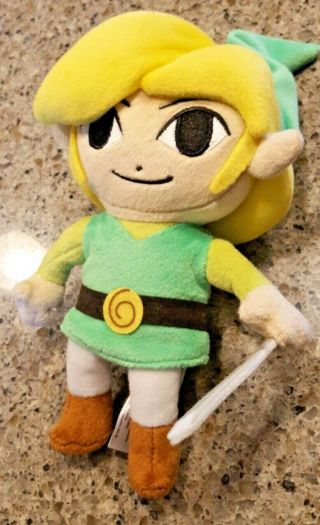 The Legend Of Zelda Wind Waker Hd 8 " Small Link Plush Little Buddy